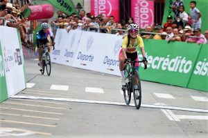 Venezolana Lilibeth Chacón se acerca a cuarto título en Vuelta a Colombia Femenina