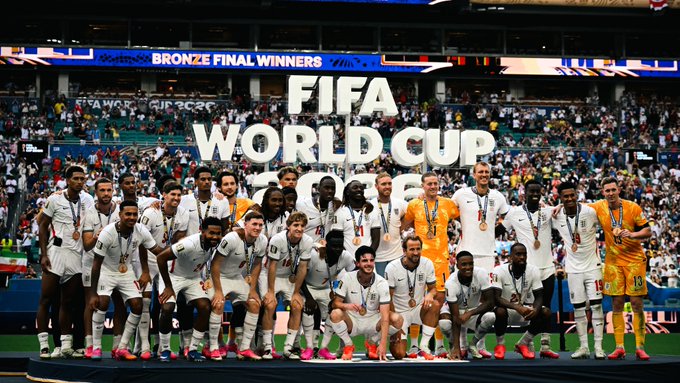 Inglaterra - Mundial - Tercer lugar