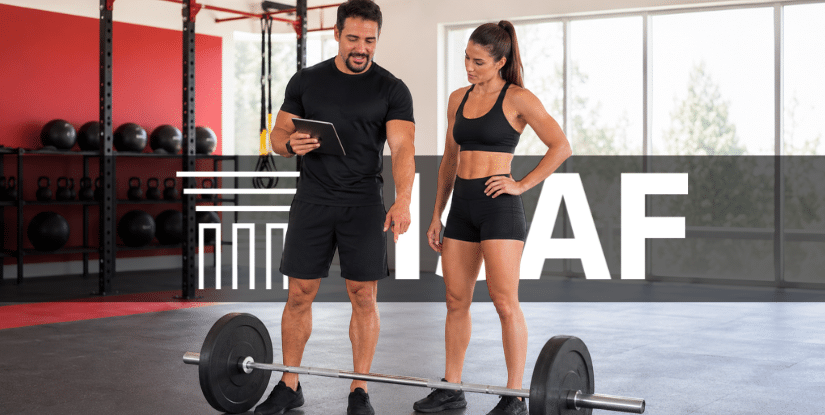 Series por grupo muscular a la semana.