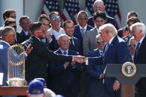 Trump y Miguel Rojas